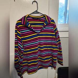 Lands' End Quarter Zip Fleece